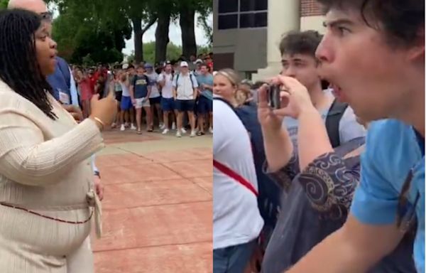 ‘Ole Miss’ student seen on video making monkey noises towards Black woman during pro-Palestine protests