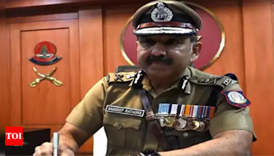 Chennai city police commissioner Sandeep Rai Rathore transferred | Chennai News - Times of India