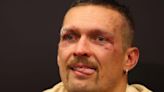 Usyk breaks down in tears in news conference