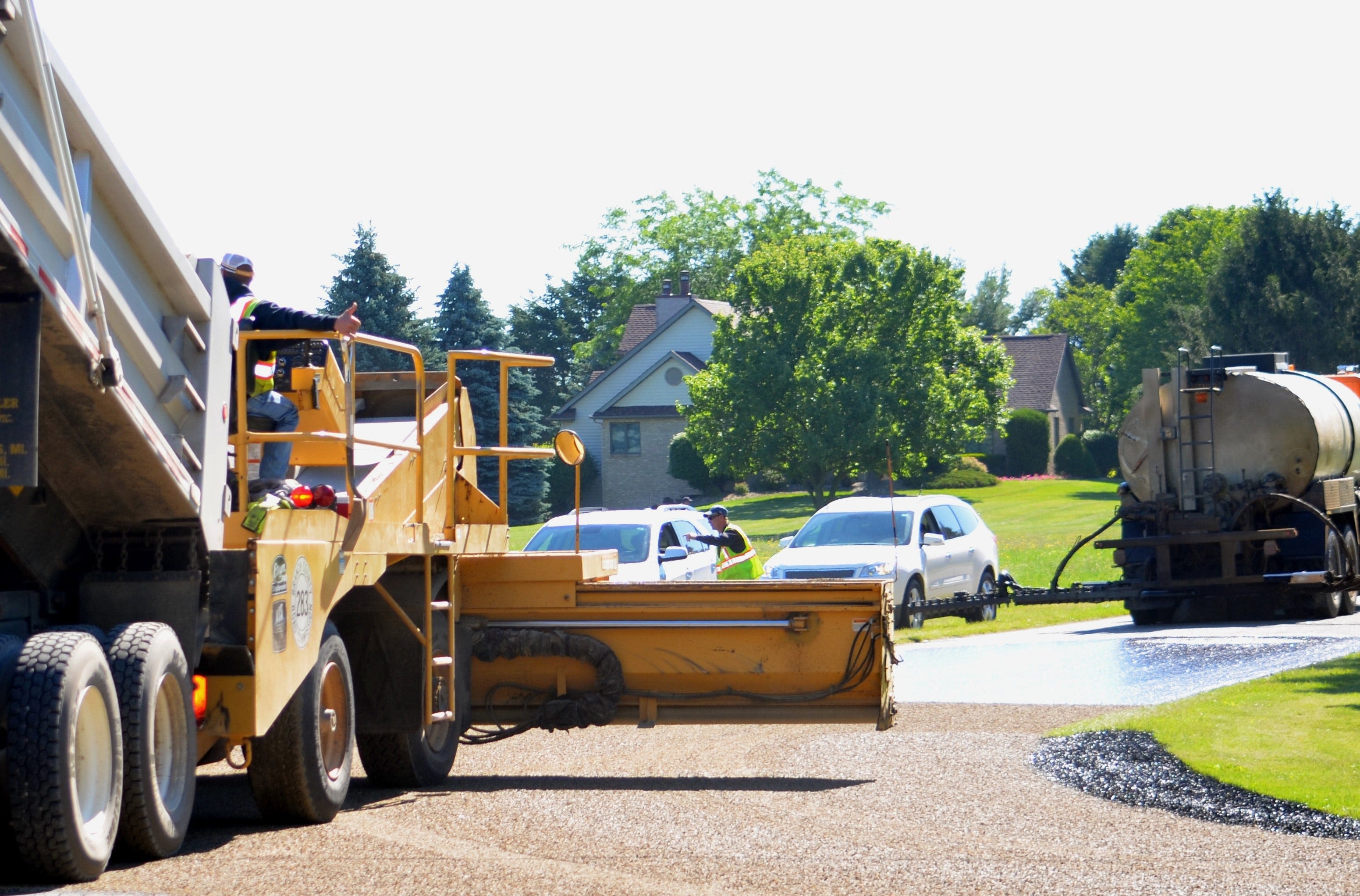 Road Commission starts road sealcoating this week