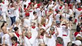 San Fermín 2024 | La fiesta del Jauzi en la plaza del Castillo este 14 de julio