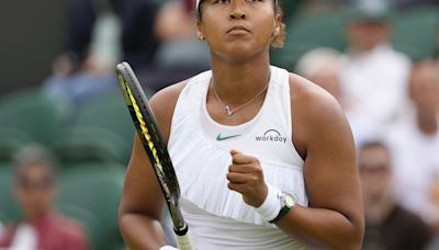 Naomi Osaka wins her first Wimbledon tennis match in 6 years