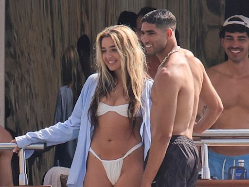 La desconocida amistad de Lola Índigo y Achraf Hakimi: sus fotos juntos en Ibiza