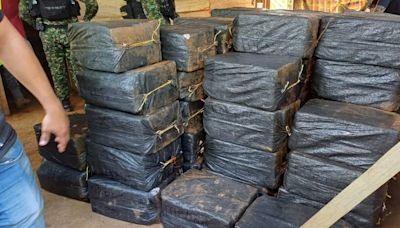 Autoridades incautan 1.147 kilos de cocaína en dos operativos en Colombia