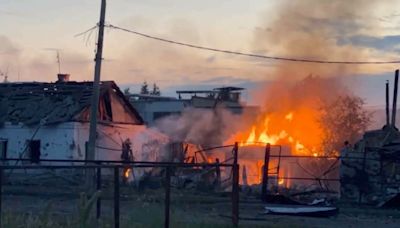 Video shows bodies on burnt-out Russian trucks in Kursk region as Ukrainian cross-border assaults rage