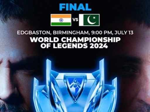 ...Pakistan World Championship Of Legends Final Live Streaming: ...PAK-C Match Live On TV, Mobile Apps, Online