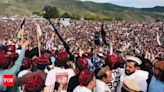 Pashtun Tahafuz Movement holds massive rally to protest military operations in Khyber Pakhtunkhwa - Times of India