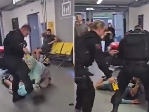 UK Cop Who Kicked, Stamped Man’s Head In Manchester Airport Suspended - News18