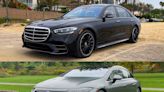 I drove gas and electric Mercedes sedans. Here's how the two $140,000 cars stack up.