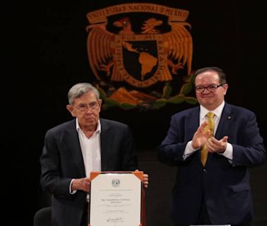 UNAM homenajea al ingeniero Cuauhtémoc Cárdenas Solórzano