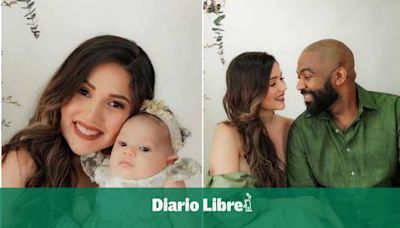 Brea Frank y su esposa Kriss Mijares presentan a su hija en el Día de las Madres