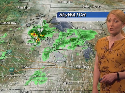 Colleen Bready's forecast: thunderstorms possible in Manitoba