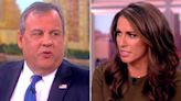 Chris Christie scolds “The View” cohost on air for 'insulting' his supporters