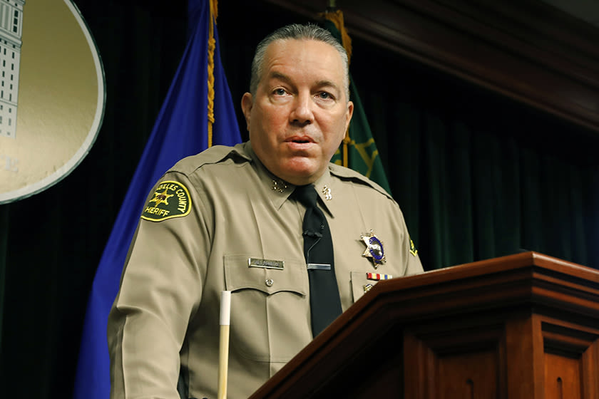 Former Sheriff Villanueva to file $25-million lawsuit over county's ‘Do Not Rehire’ label