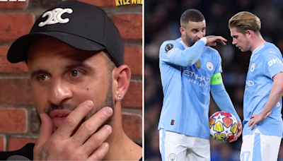 Kyle Walker finally reveals the real reason why footballers speak behind their hands on the pitch