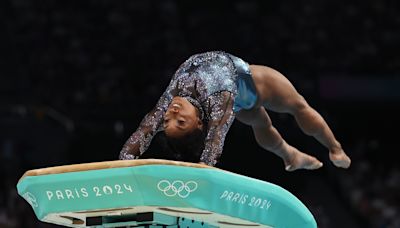 El salto nunca visto de Simone Biles en su glorioso regreso a los Juegos Olímpicos