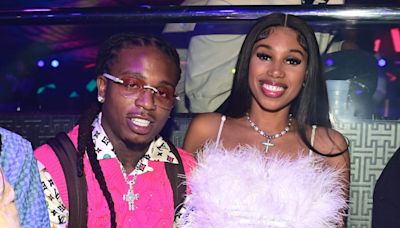 Jacquees And Deiondra Sanders Host Gender Reveal Party Filled With Family And Friends