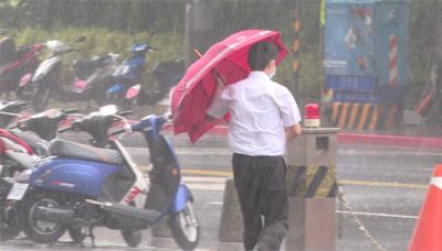 外出注意！ 雨區擴大 午後7縣市大雨特報