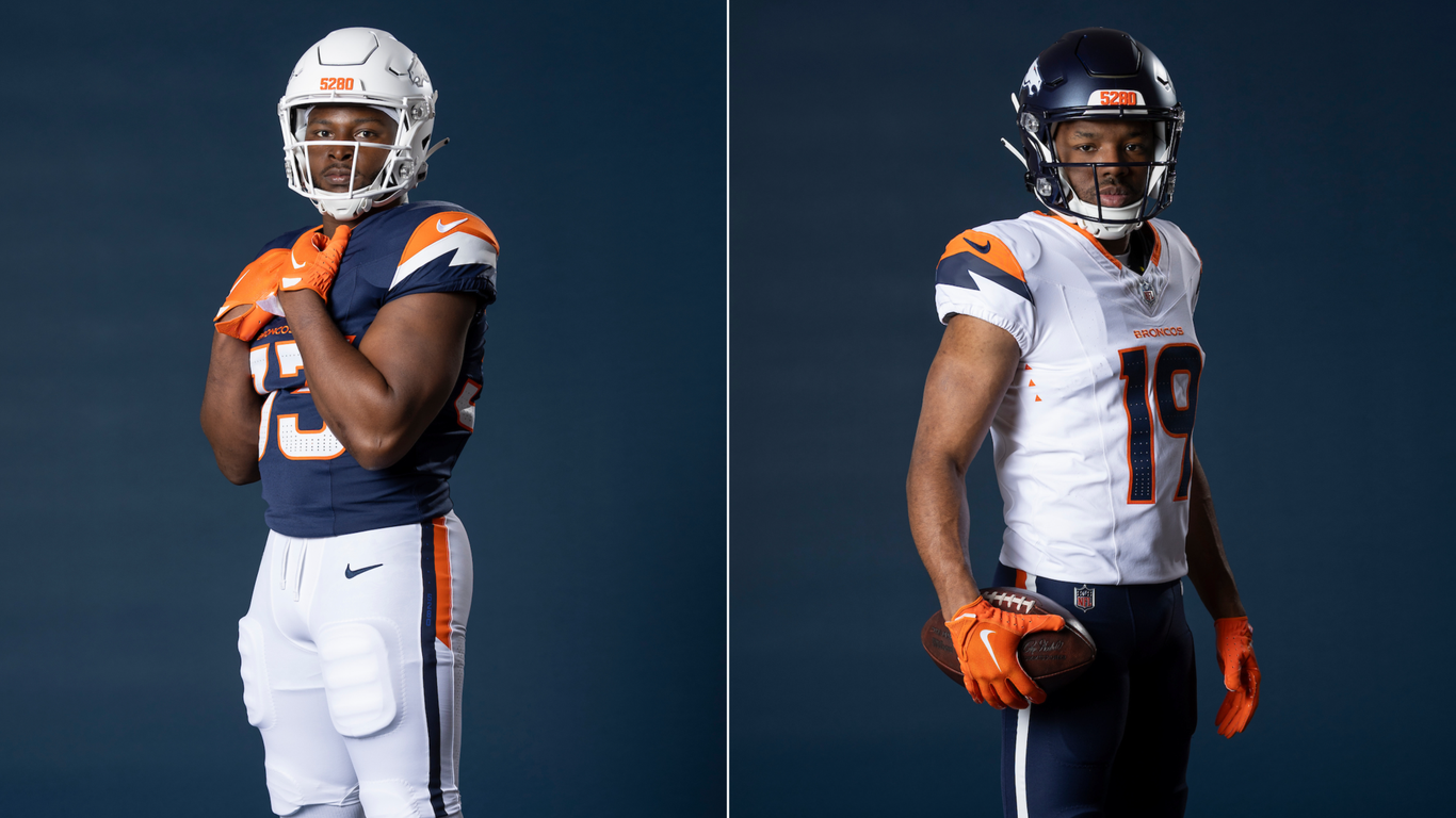 The Denver Broncos are getting new uniforms