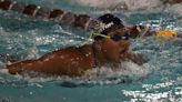 Burlington's Amari Baliey makes the most of her time, both in the pool and out