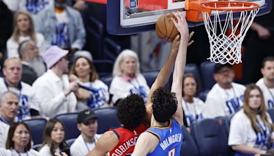 Chet Holmgren's Block Went Viral In Thunder-Pelicans Game