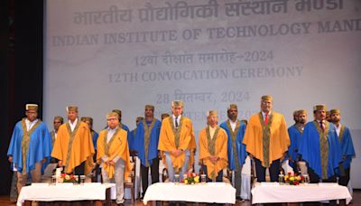 IIT Mandi Celebrates 12th Convocation; Awards Degrees To 636 Students