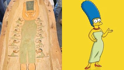 ¿Egipto predijo a Los Simpsons? Un misterioso jeroglífico de 3500 años se hizo viral por su parecido con Marge