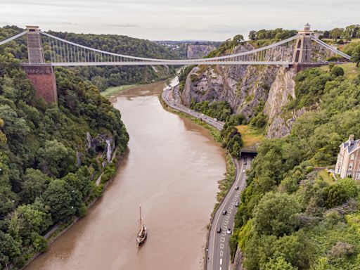 Two suitcases containing ‘human remains’ found on landmark Bristol bridge