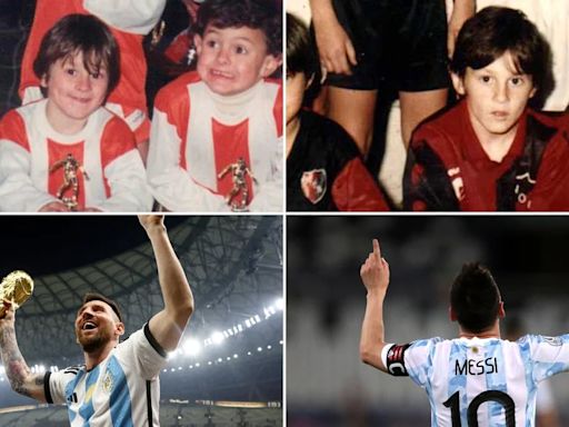 37 años, 37 veces Messi: la transformación del futbolista rosarino a través del tiempo, desde los inicios en Grandoli hasta el olimpo en Qatar