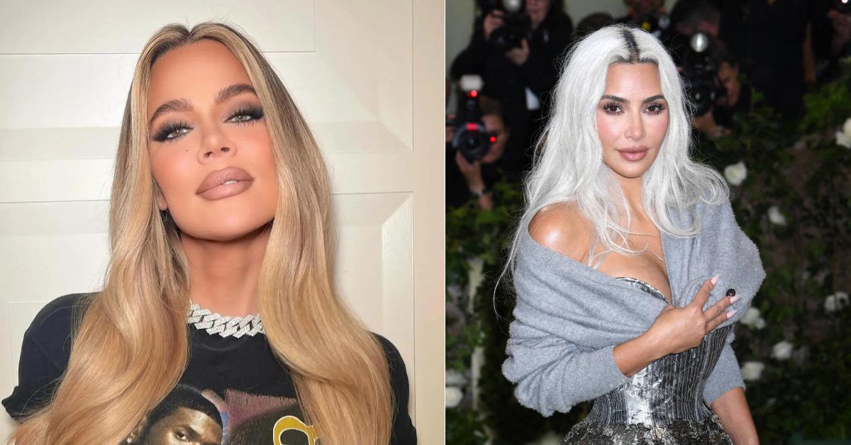 Khloé Kardashian Hypes Up Sister Kim Despite Receiving Backlash for Cinched Waist Look at 2024 Met Gala