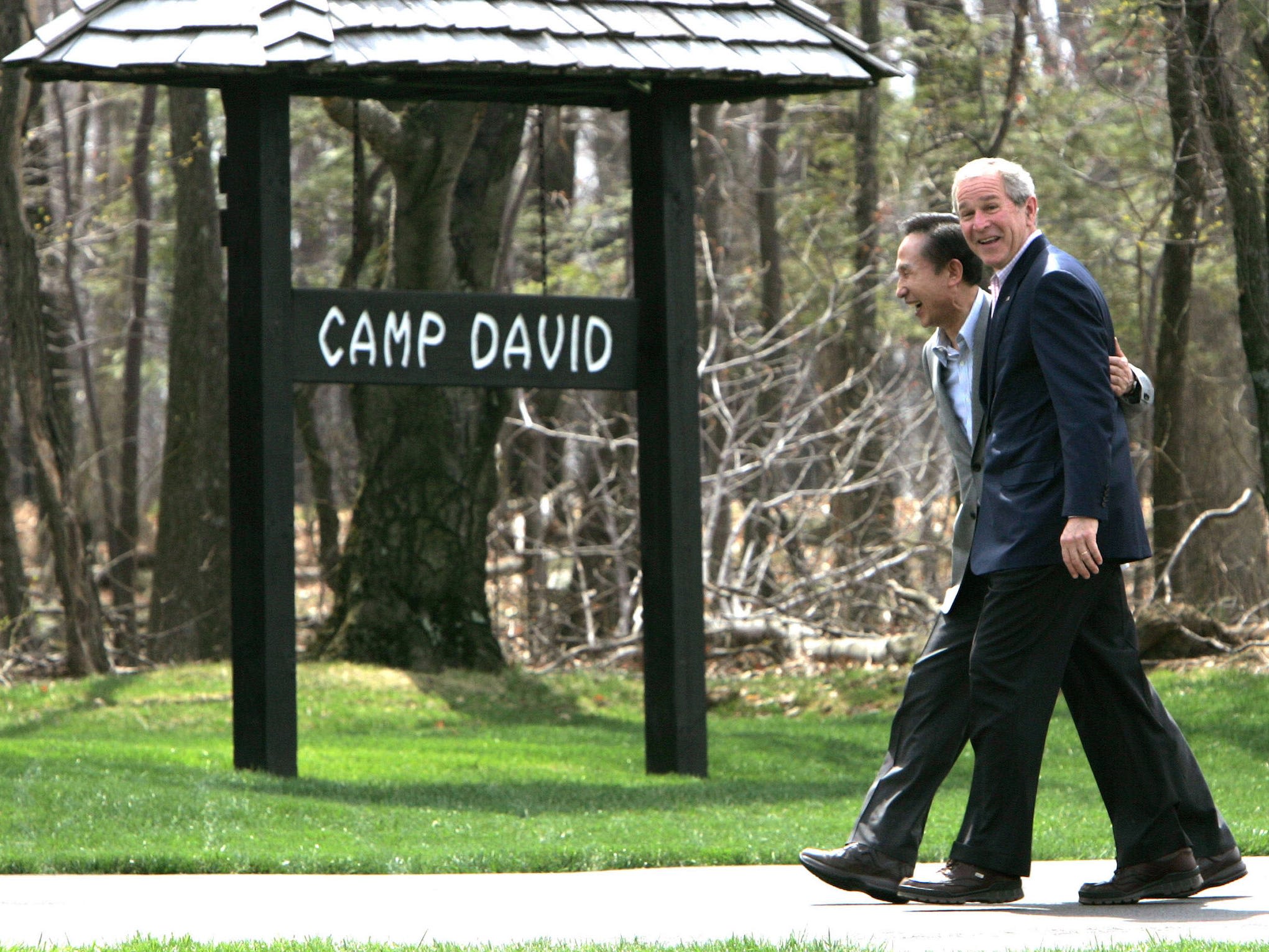 Take a look inside Camp David, where presidents host world leaders and escape Washington