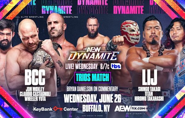 AEW Dynamite Results (6/26/24): Blackpool Combat Club Takes On LIJ