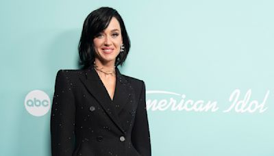 Katy Perry Does Power Dressing in Sparkling Balenciaga Blazer for ‘American Idol’