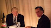 Mitt Romney explains his excruciatingly awkward expression from that viral 2016 photo of dinner with Trump