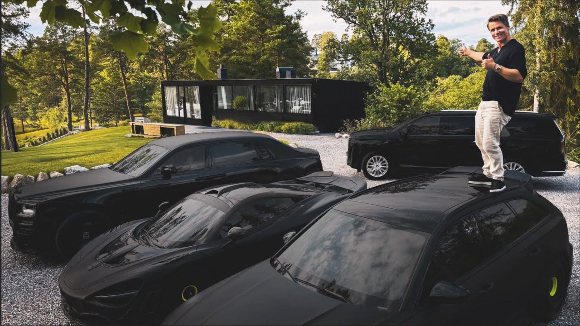 Jon Olsson Adds Gloss-Black Cadillac Escalade to His All-Black Fleet