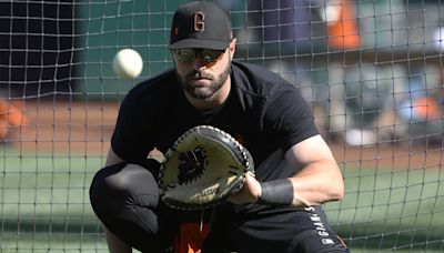 Casali ‘shed a tear' for Giants return, wanted to go out on his terms