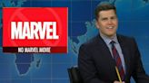Saturday Night Live: Weekend Update's Colin Jost Jokes About Marvel's Lack of Movie Releases