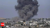 Dozens of Palestinians killed in Israeli attack on tents housing displaced people in Gaza - Times of India