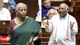 ‘Mataji bolne mein toh expert hain’: Kharge attacks Sitharaman during Budget debate in Rajya Sabha | India News - Times of India