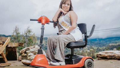 La doradense Katerin Sánchez quiere ser la nueva Miss Wheelchair Colombia 2024