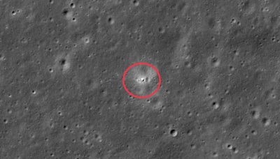 NASA Orbiter Snaps Incredible Picture Of Chinese Lander On The Moon