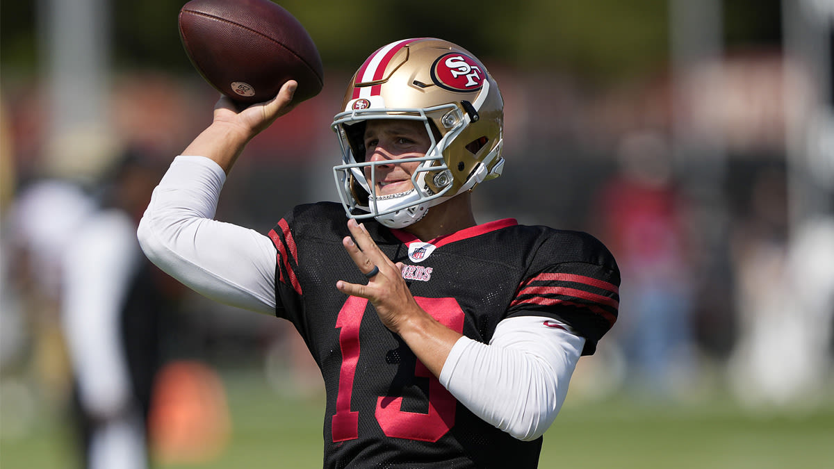 49ers camp takeaways: Purdy, offense struggle to find rhythm