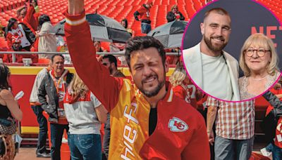 Hallmark’s Tyler Hynes Snuck ‘A Note’ Into Travis Kelce’s Chiefs Locker at Donna Kelce’s Urging