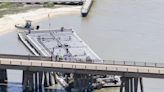 Barge slams into Galveston bridge in Texas, causing partial collapse and shutdown