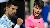 El ranking ATP: Carlos Alcaraz sigue en la lucha por el número 1 y Novak Djokovic iguala un récord histórico