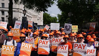 Impact of junior doctor strike revealed as medics await call from Labour