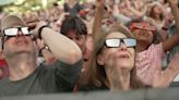 Tears and goosebumps as total eclipse watchers pack iconic Indianapolis Speedway