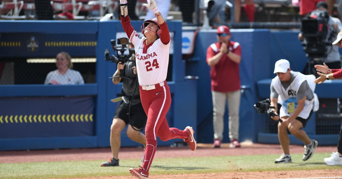 Coleman's walk off home run sends Sooners to championship series