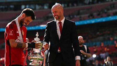 Manchester United Lift FA Cup As Erik Ten Hag Ticks One Off His Bucket List