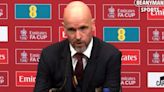 Arsenal fans say they 'live rent free in Ten Hag's head' after FA Cup interview